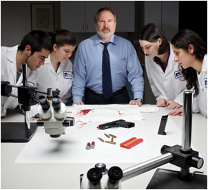 Keith Inman with CSUEB students